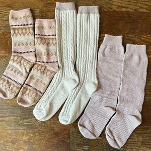 Cozy sock set